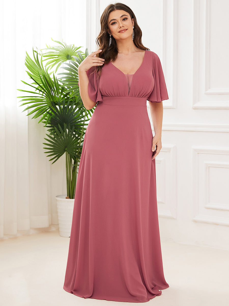 Cameo pink bridesmaid outlet dress