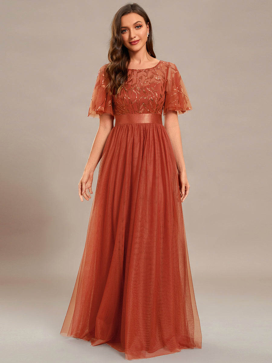 Orange Mother of the Bride Dresses