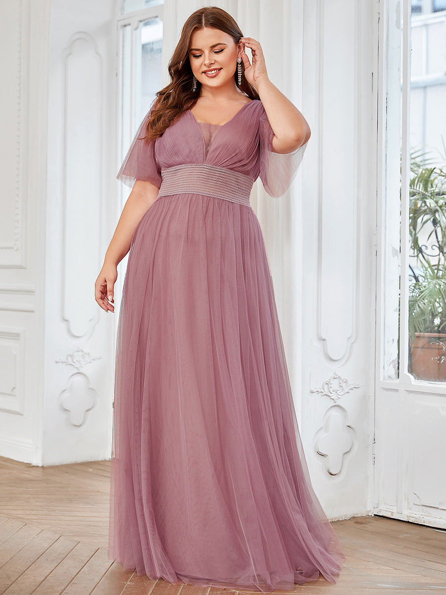 Short plus size shops bridesmaid dresses