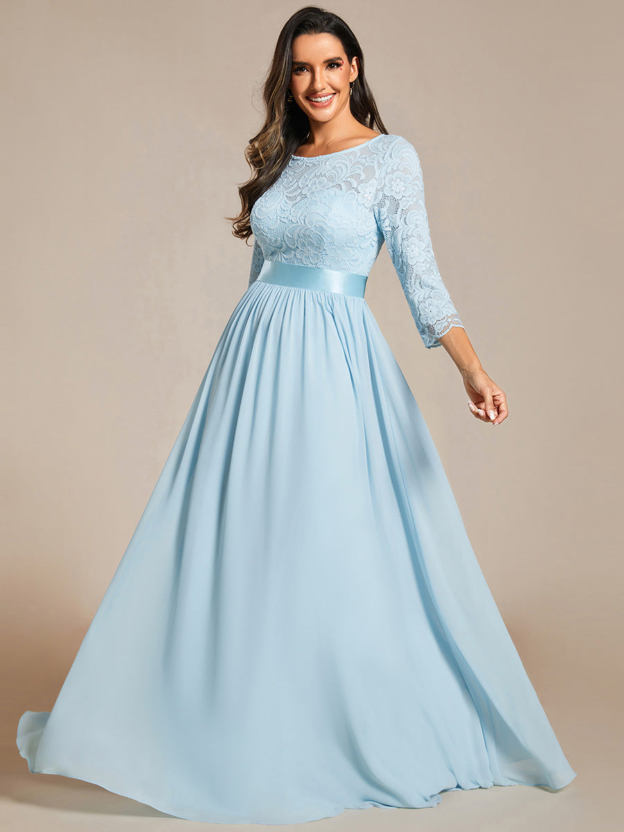 Wholesale Bridesmaid Dresses for Women Plus Size Long Lace Sleeve