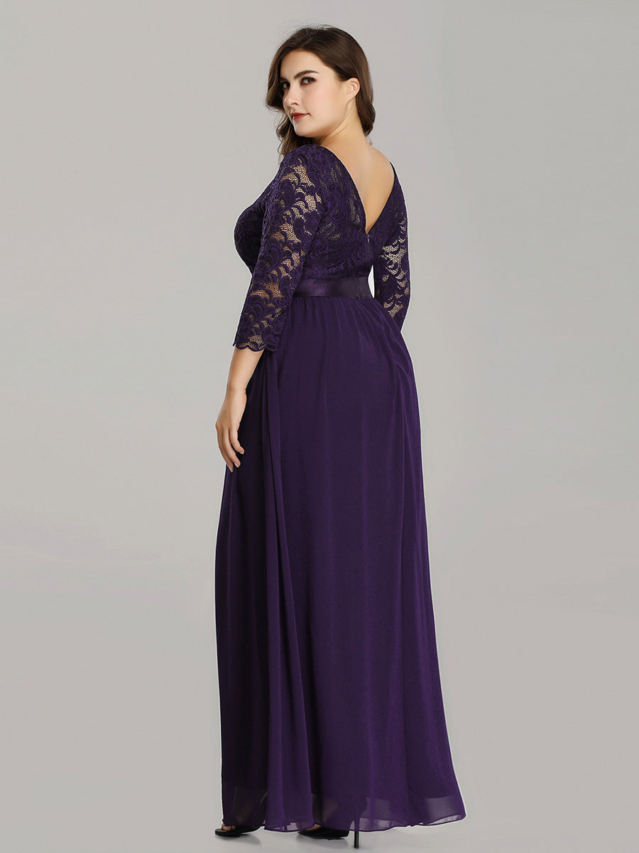 Plus Size Plum Bridesmaid Dresses