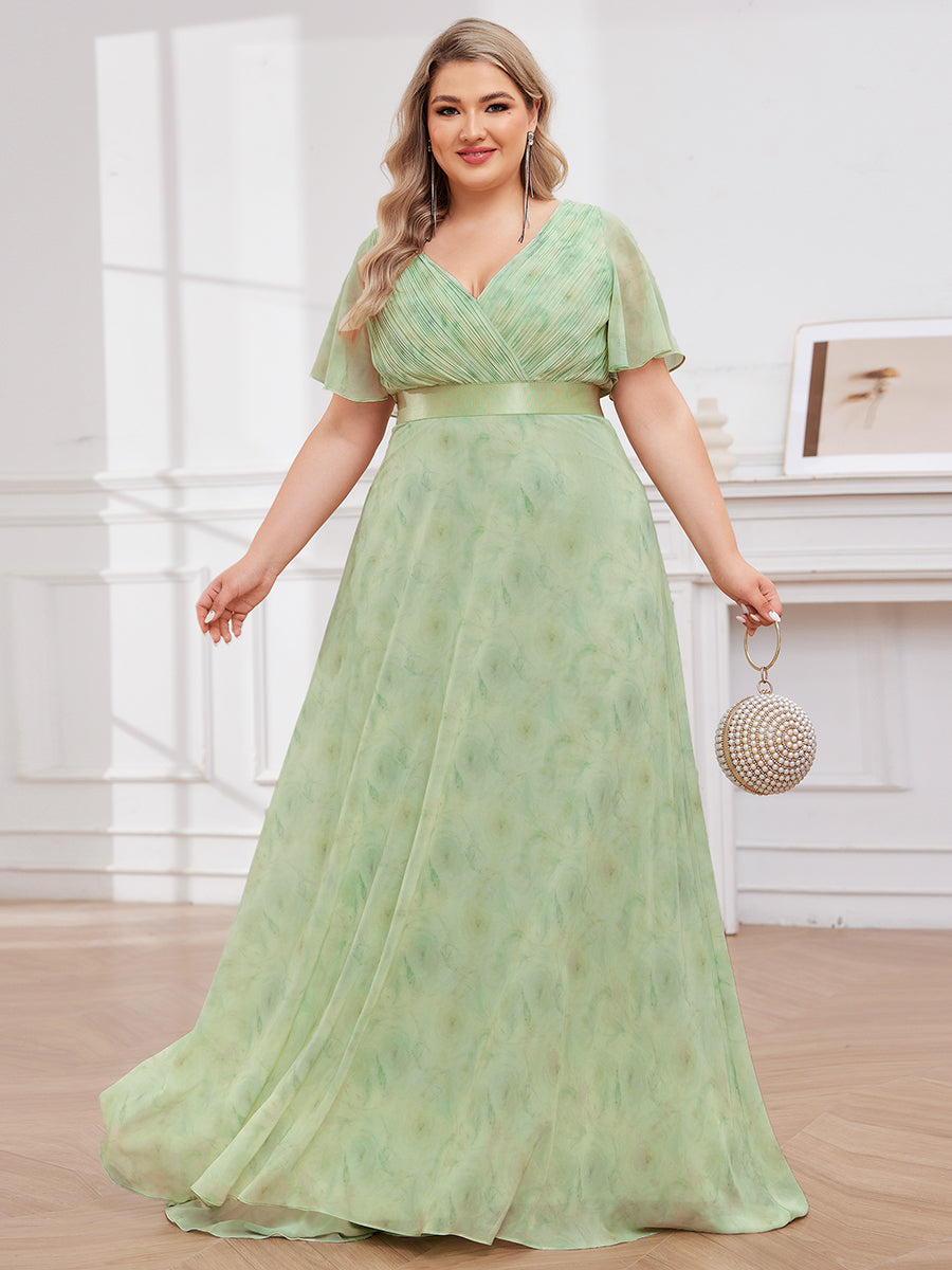 Plus Size Chiffon Dresses