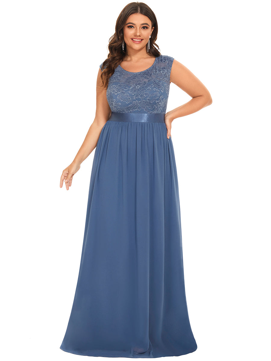 Wholesale Plus Size Fahion Lace Bridesmaid Dresses