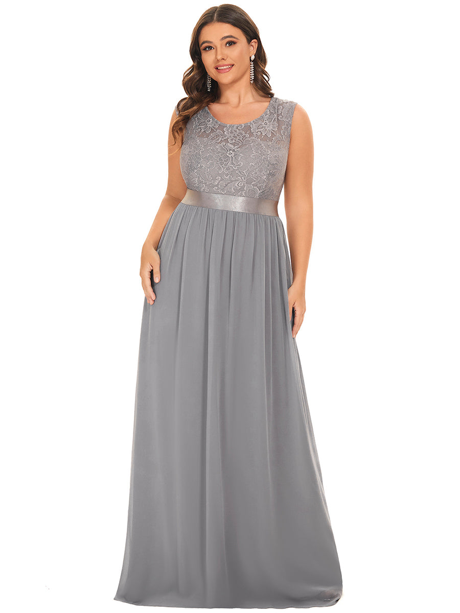 Wholesale Plus Size Fahion Lace Bridesmaid Dresses