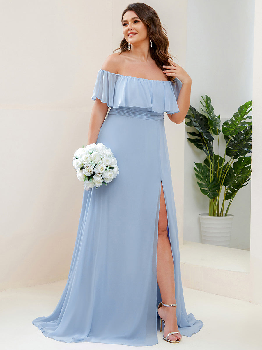 Color=Sky Blue | womens-a-line-off-shoulder-ruffle-thigh-split-bridesmaid-dresses-es00969-2-Sky Blue 20