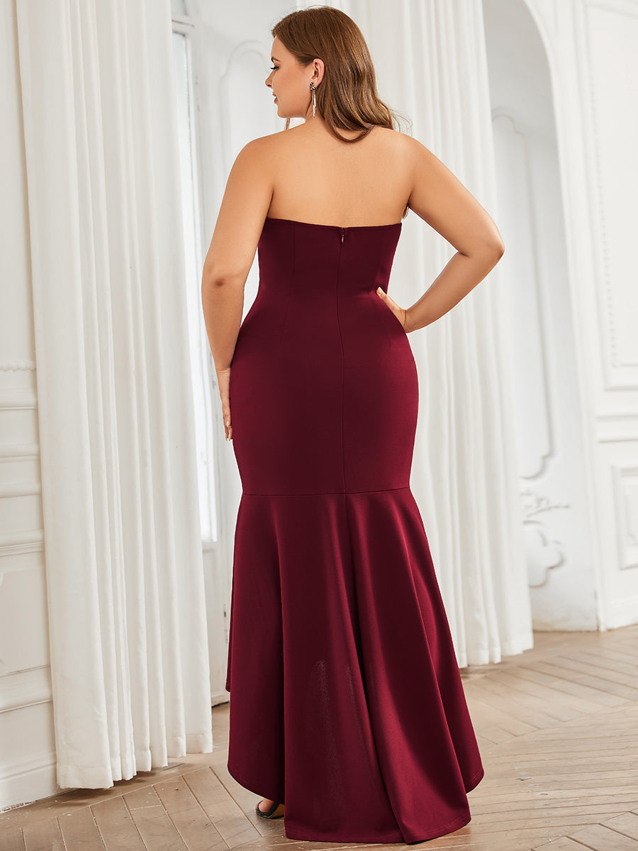 Bridesmaid dress hotsell with fishtail