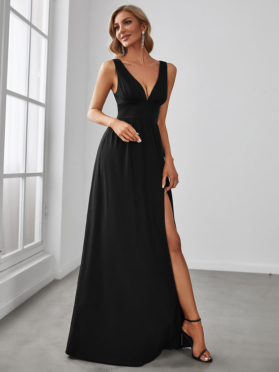 Deep v bridesmaid dress online