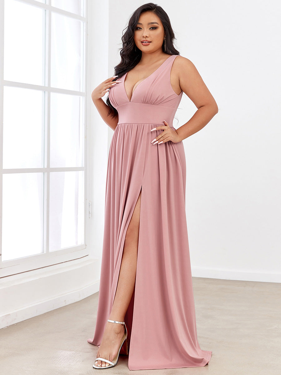 Dusty rose maxi dress hotsell plus size