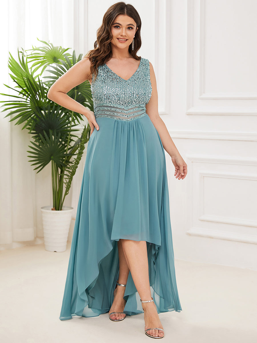 Affordable plus clearance size evening gowns