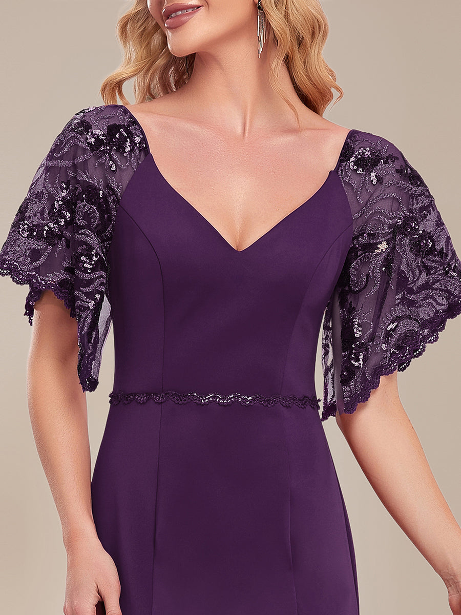 Purple after 5 on sale dresses