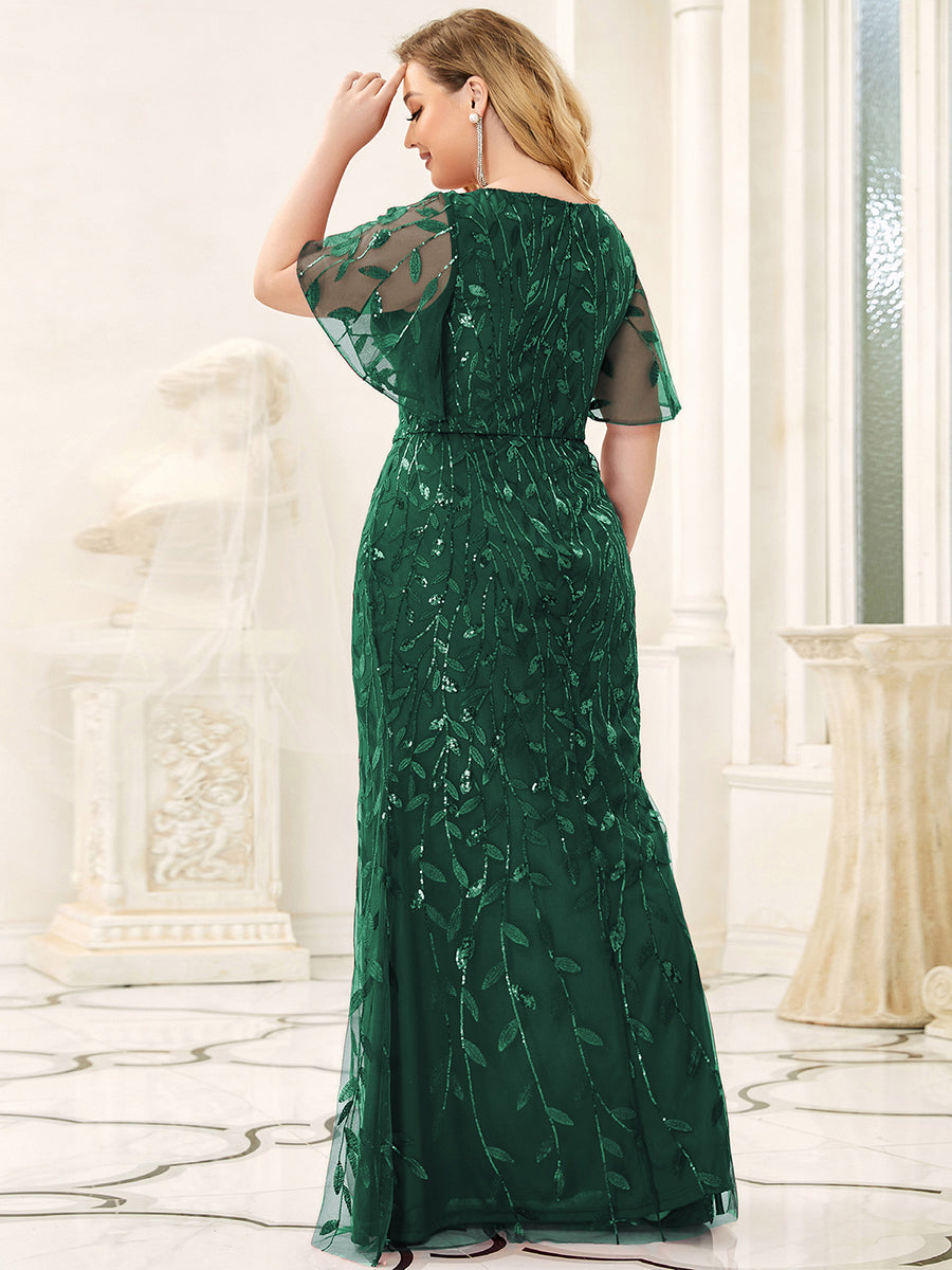 Dark green 2024 tulle dress