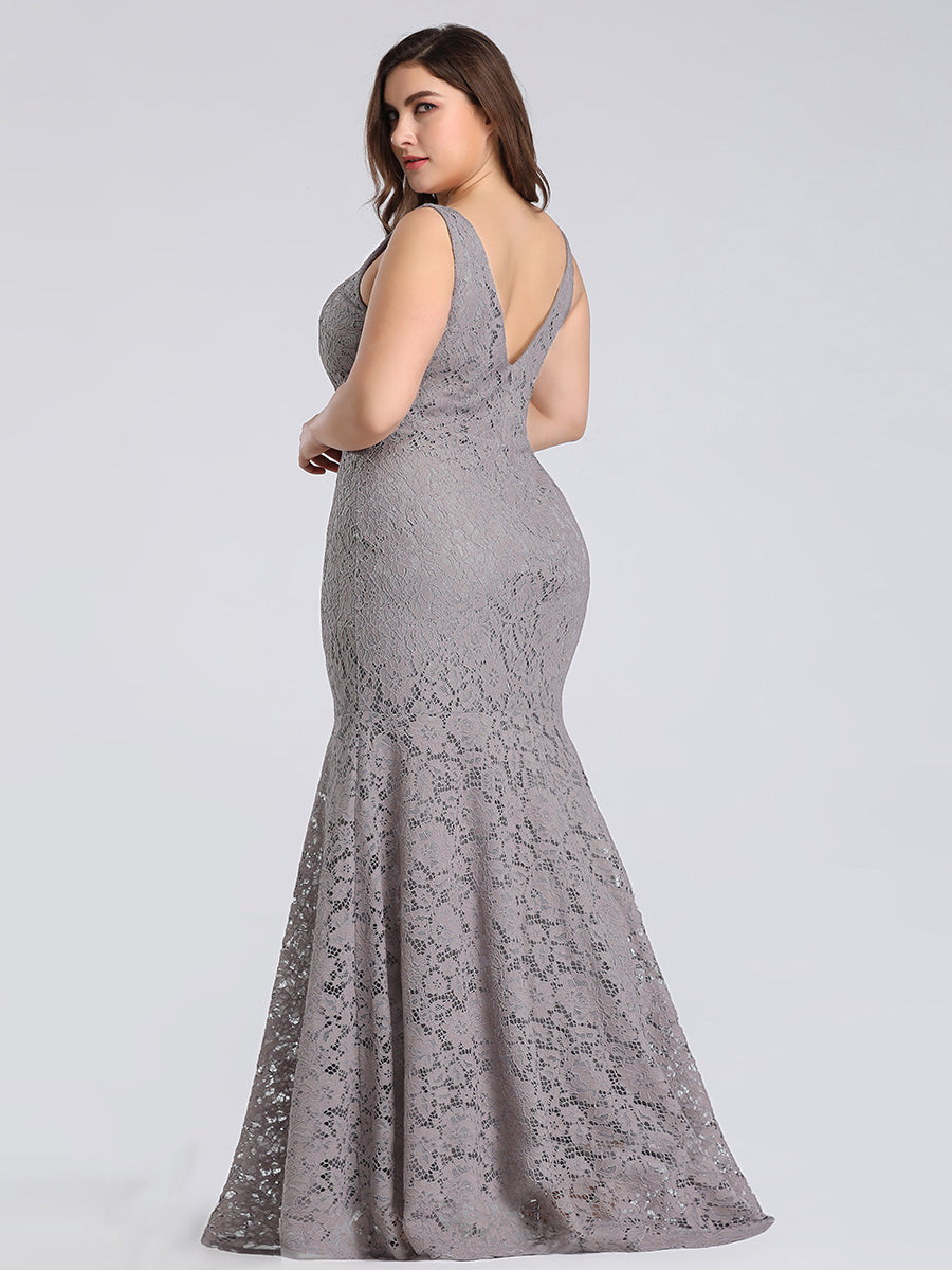 Plus Size Mermaid Evening Gowns