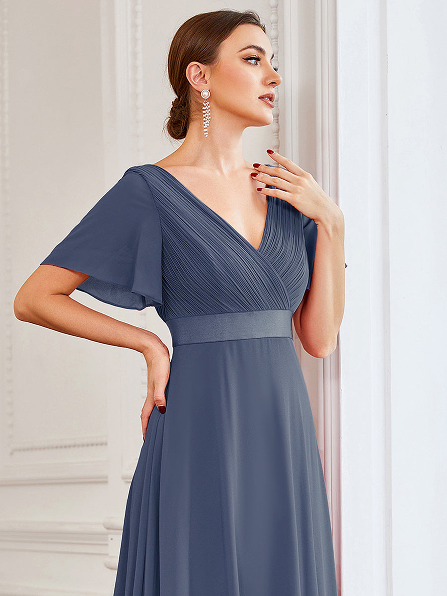 Stormy blue mother of the hot sale bride dress