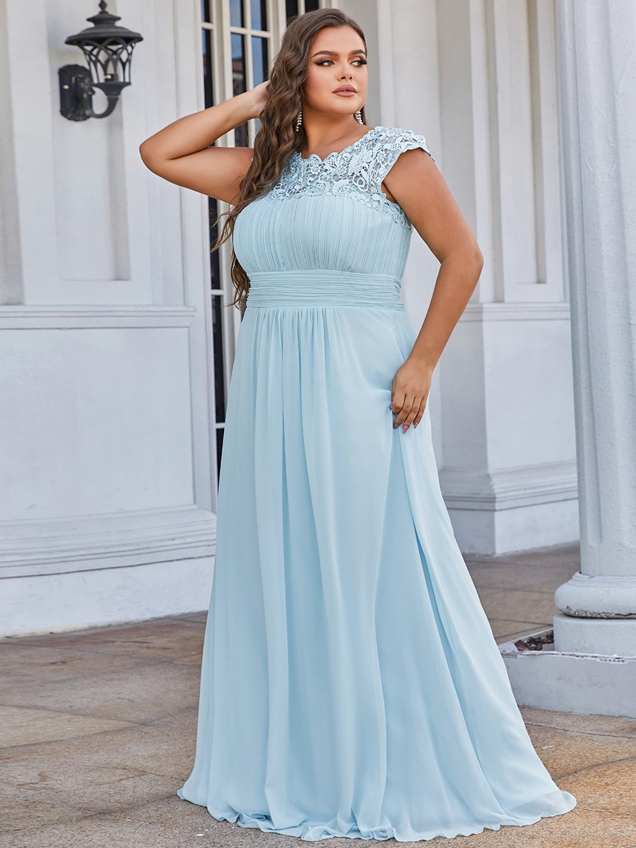 The bay plus 2025 size evening dresses