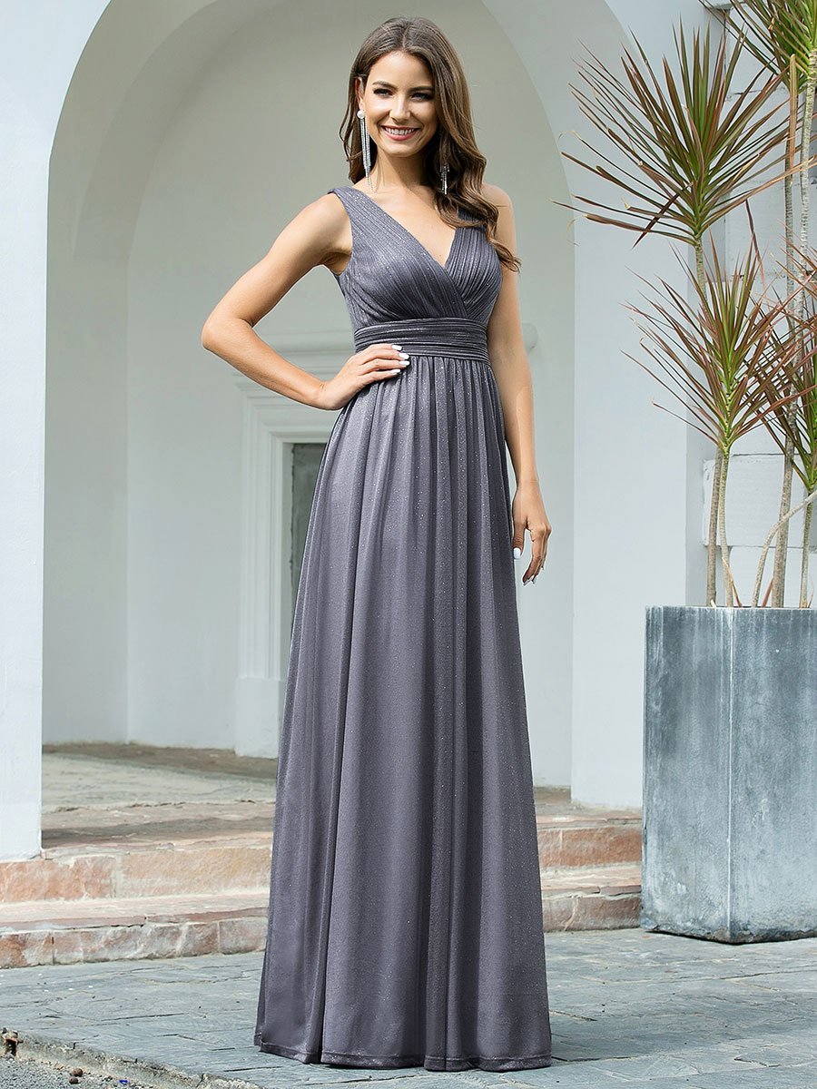 Charcoal grey hot sale evening gowns