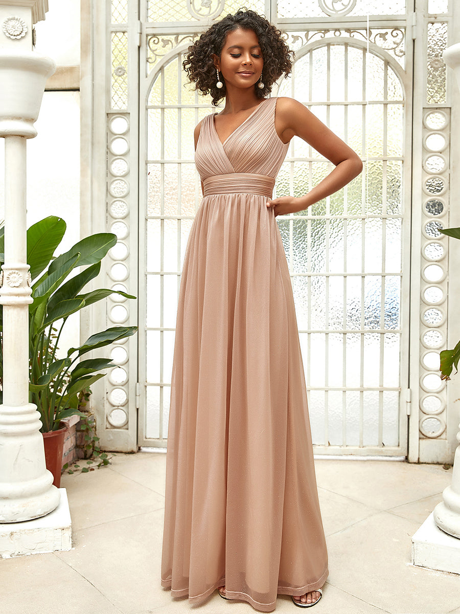 Rose colored deals formal dresses