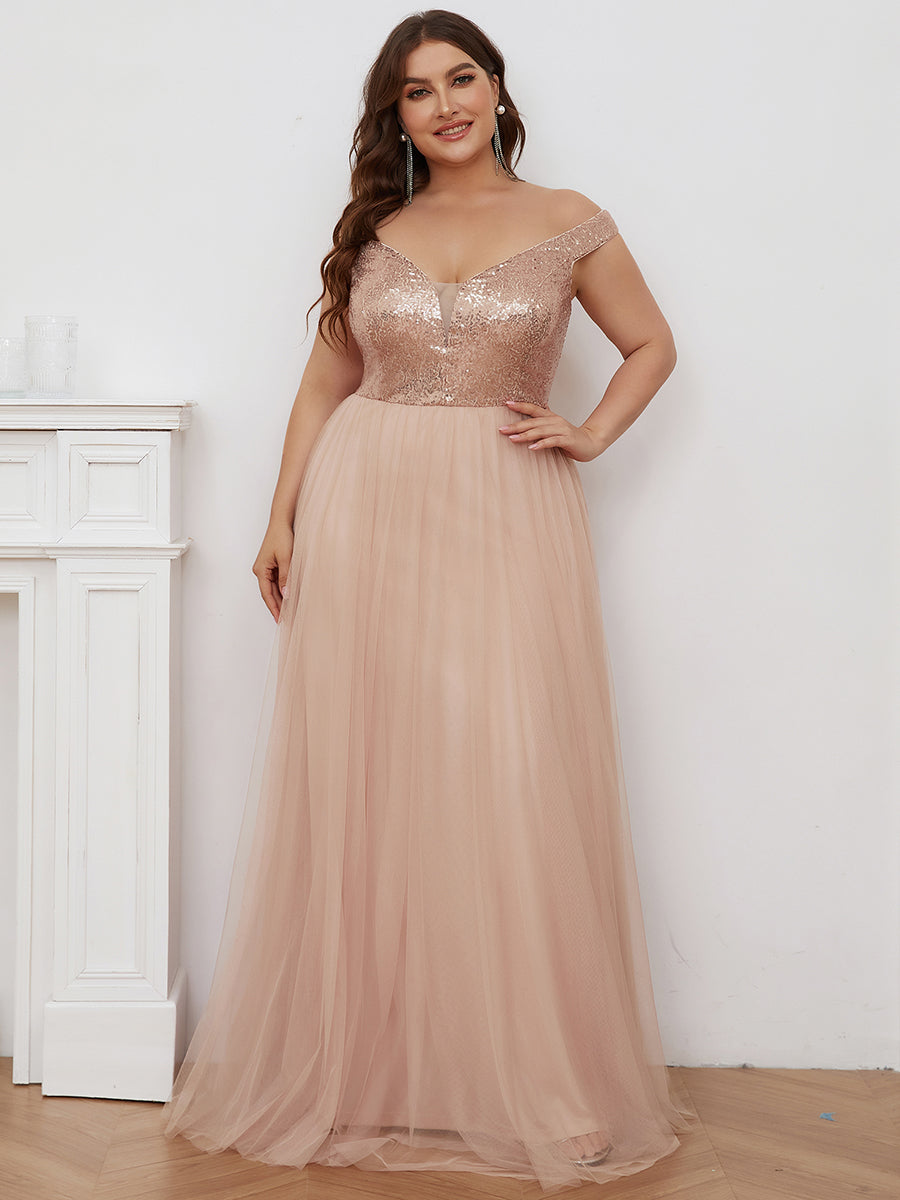 Rose gold dress hot sale size 18