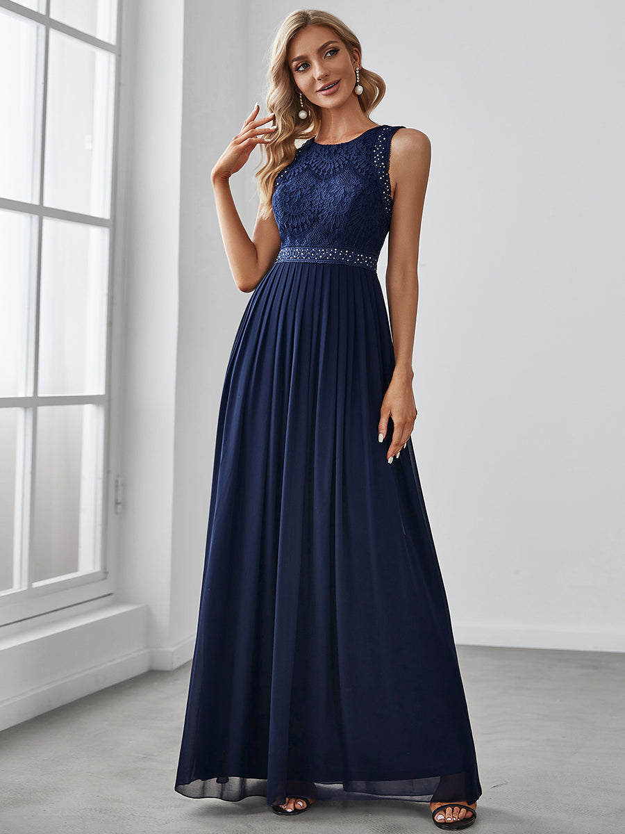 Hot Sale Wholesale Party Dresses for Cocktail Round Neck Sleeveless