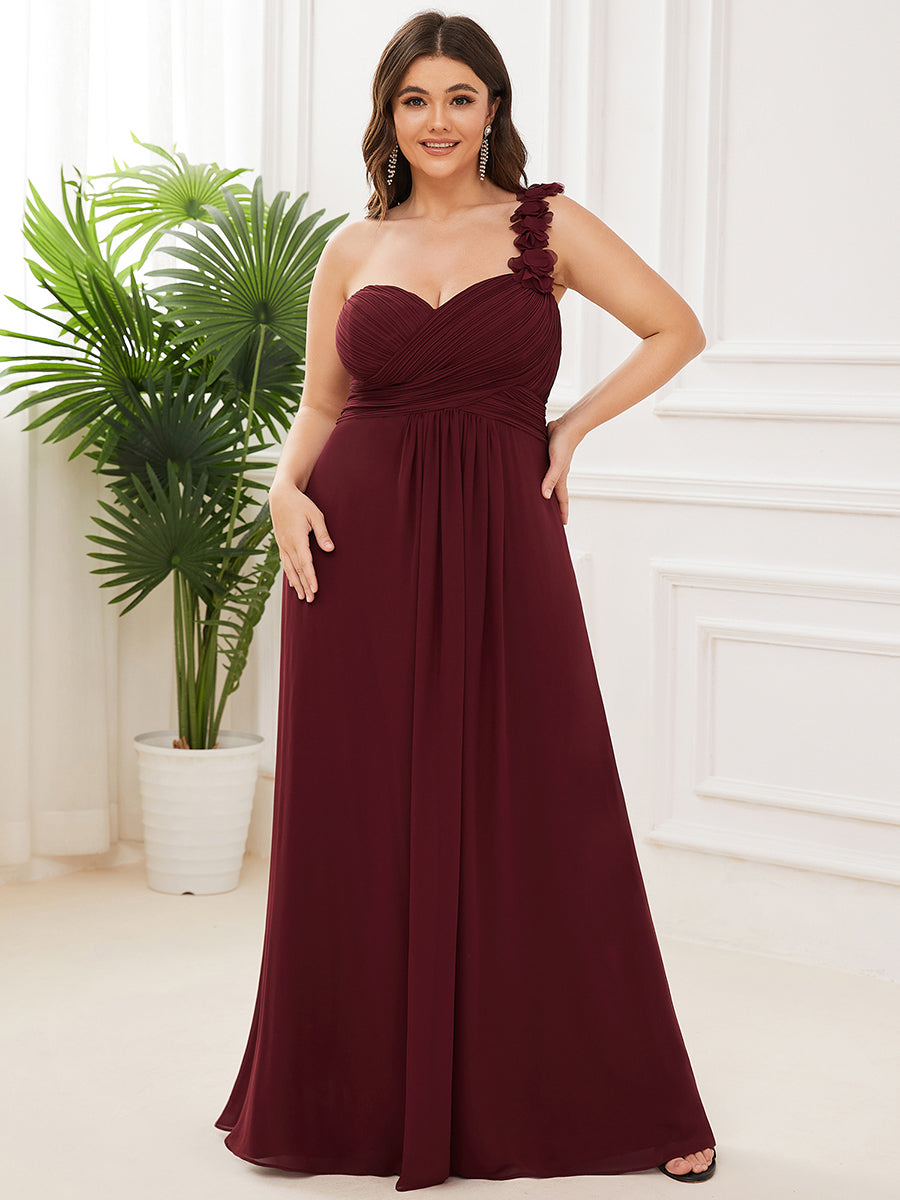 Plus size bridesmaid sales dresses wine color