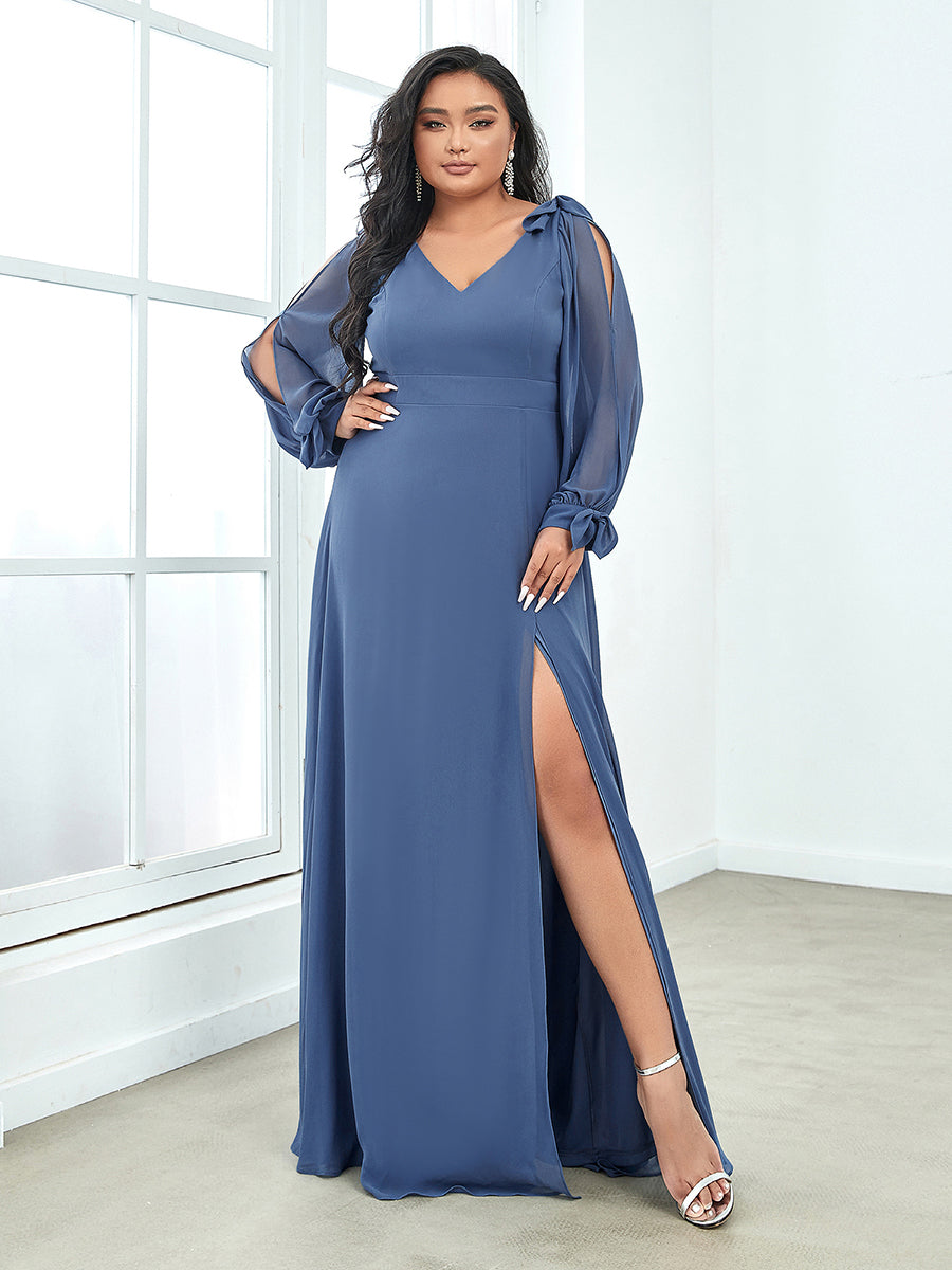 Lantern sleeve 2025 plus size dress